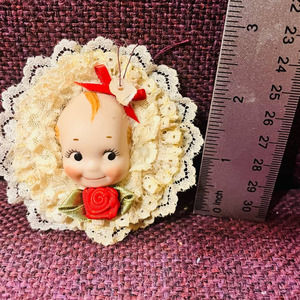 Kewpie Vintage Pin new Valentines